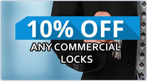 10% off any commercial locks